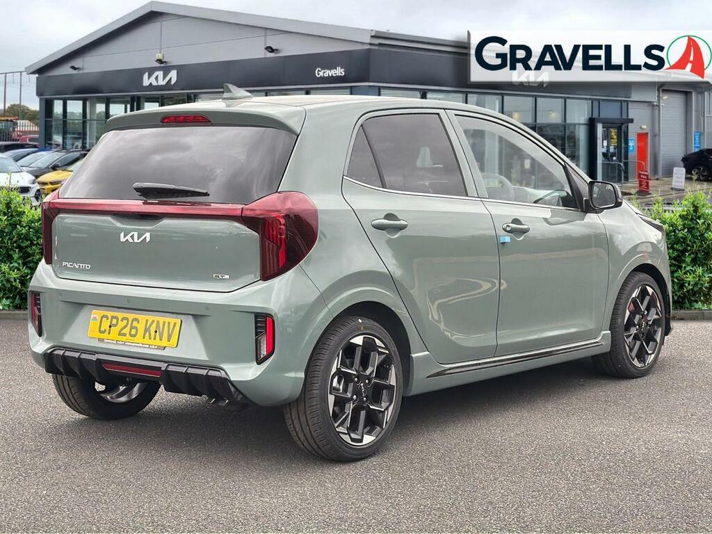 Kia Picanto 1.0 Gt-line Hatchback Euro 6 S Green #3