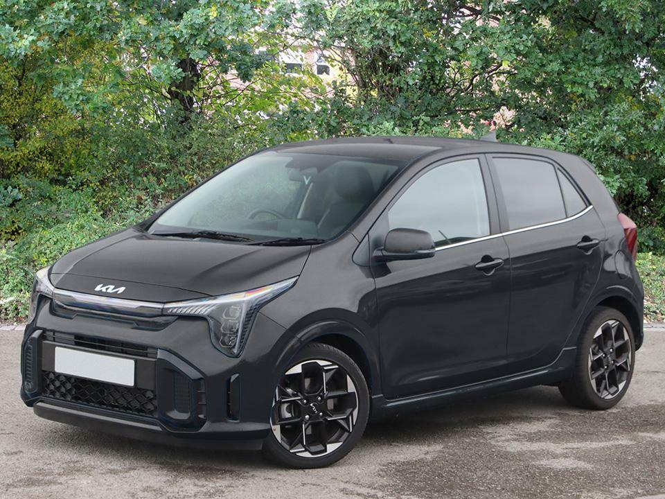 Kia Picanto 1.0 Gt-line Hatchback Amt Euro 6 Ss Black