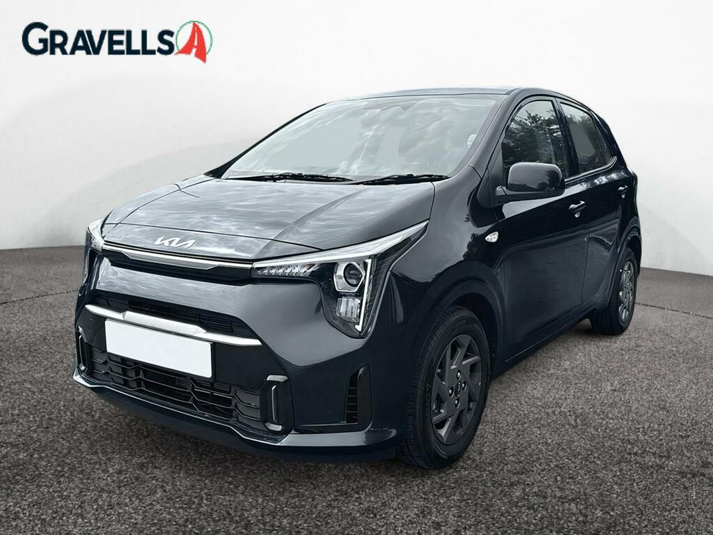 Kia Picanto 1.0 2 Hatchback Amt Euro 6 Ss 62 Bh Black