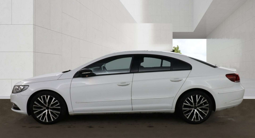 Volkswagen CC Gt Black Edition Tdi Bluemotion Technology Semi-au White #6