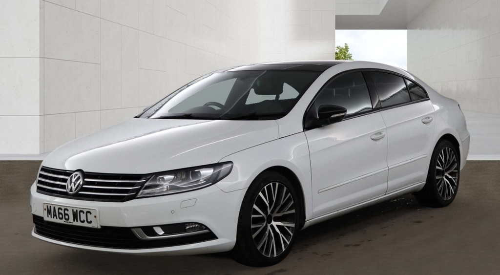 Volkswagen CC Gt Black Edition Tdi Bluemotion Technology Semi-au White #2