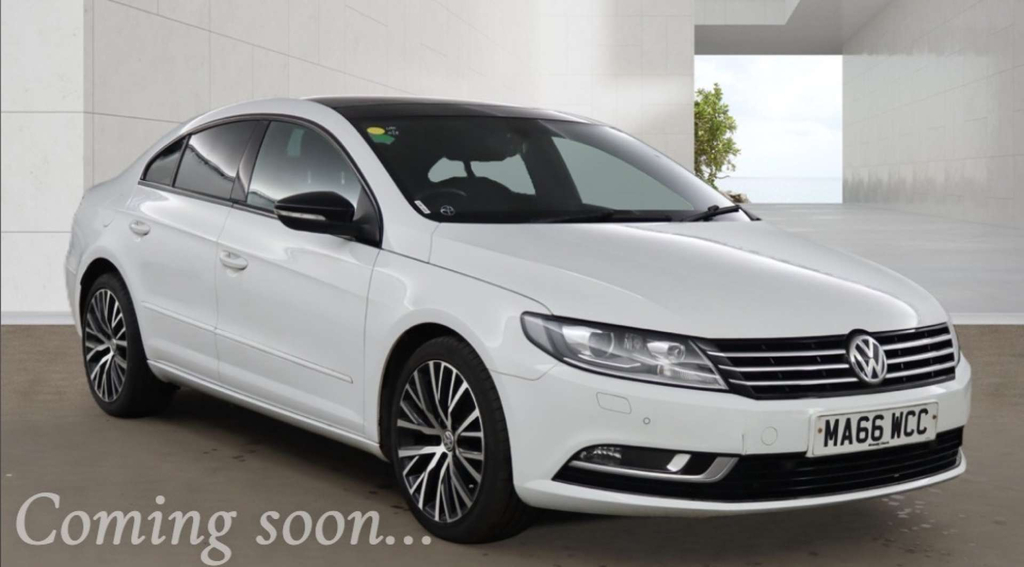 Volkswagen CC Gt Black Edition Tdi Bluemotion Technology Semi-au White