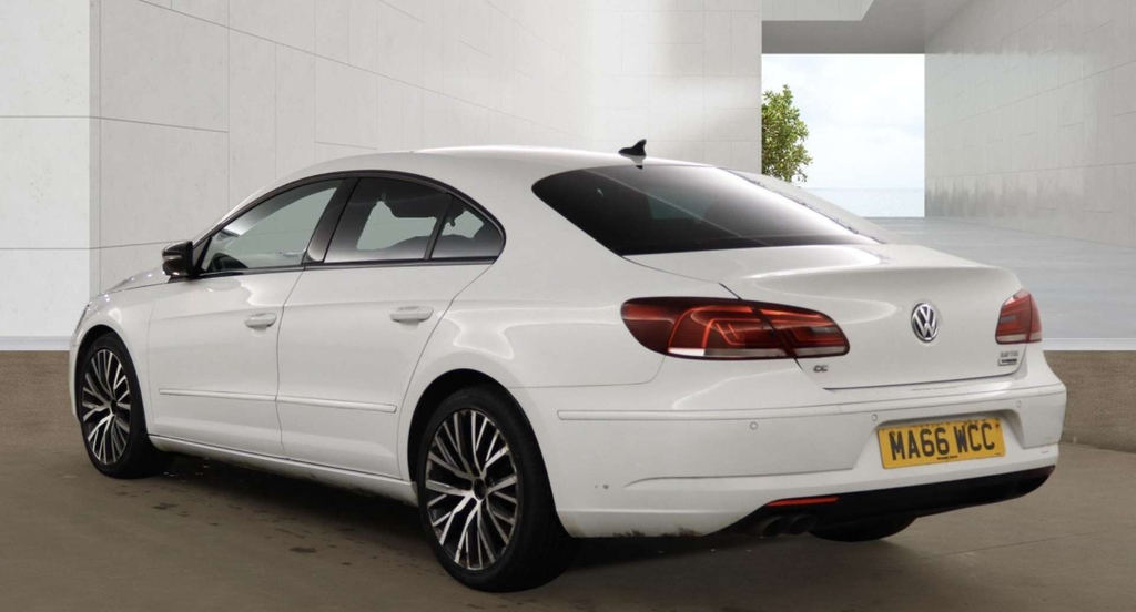Volkswagen CC Gt Black Edition Tdi Bluemotion Technology Semi-au White #5