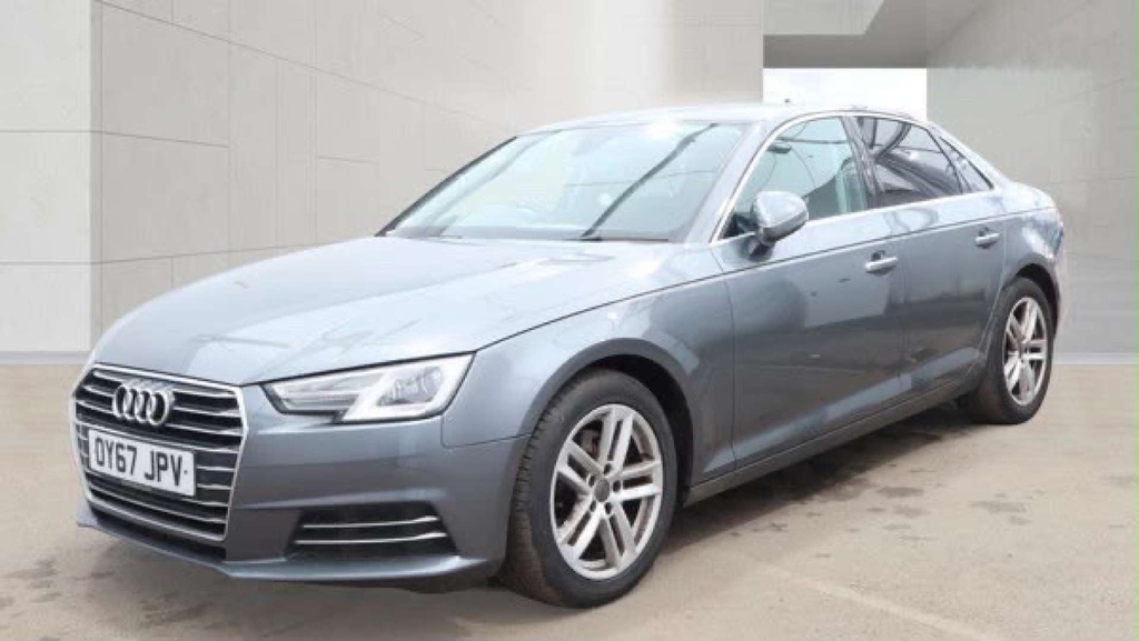 Audi A4 S Line Tdi OY67JPV Grey #2