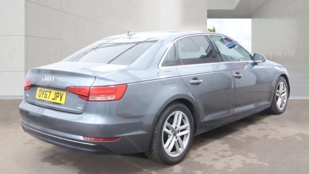 Audi A4 S Line Tdi OY67JPV Grey #3