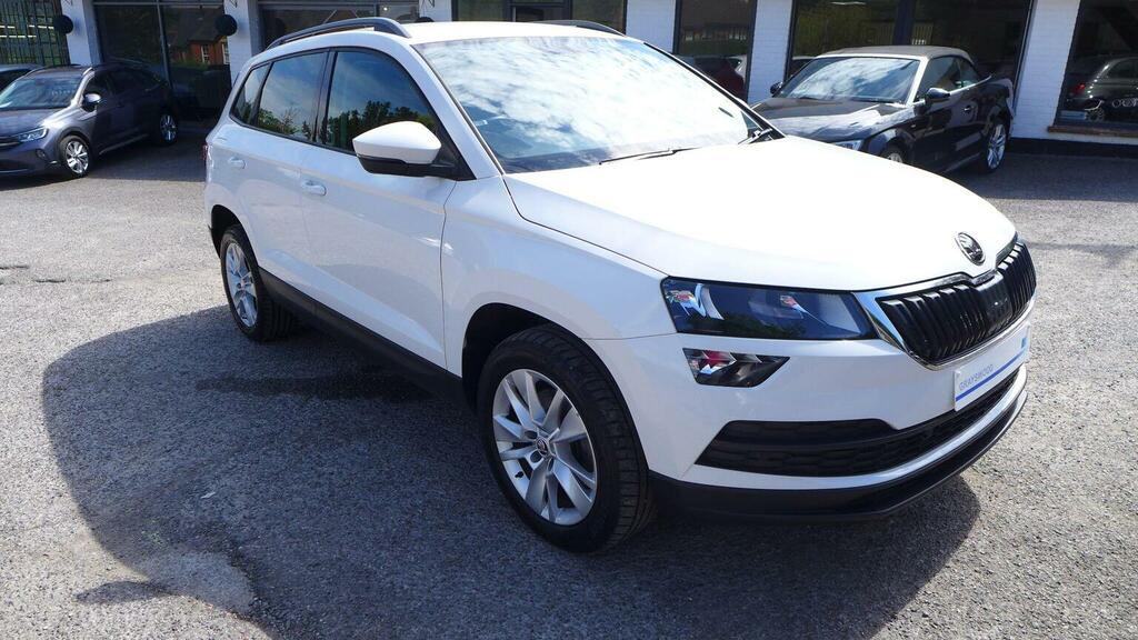 Skoda Karoq 1.5 Tsi Se Technology Euro 6 Ss BX18USG White #3