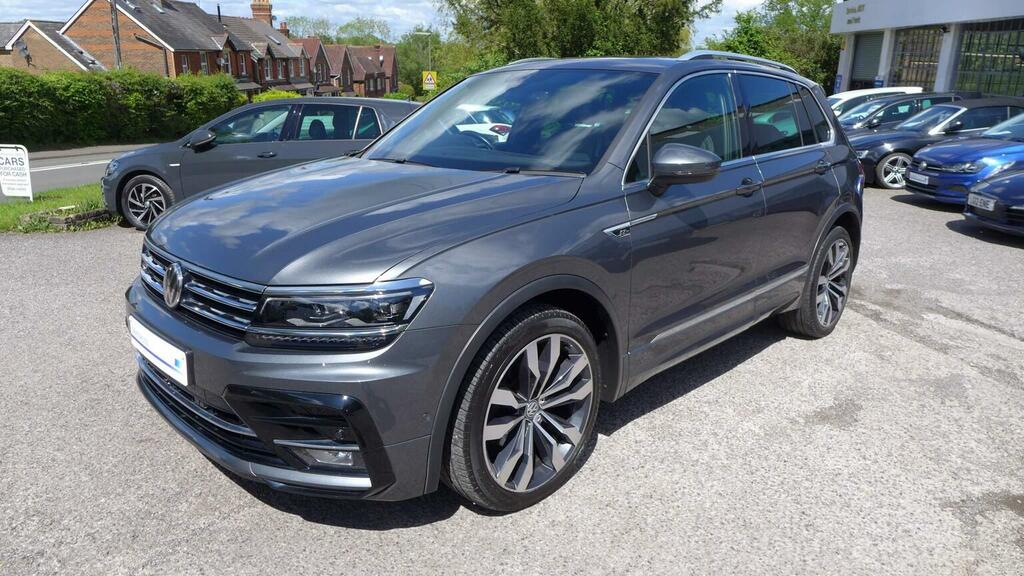 Volkswagen Tiguan 2.0 Tdi R-line Tech Dsg 4Motion Euro 6 Ss Grey