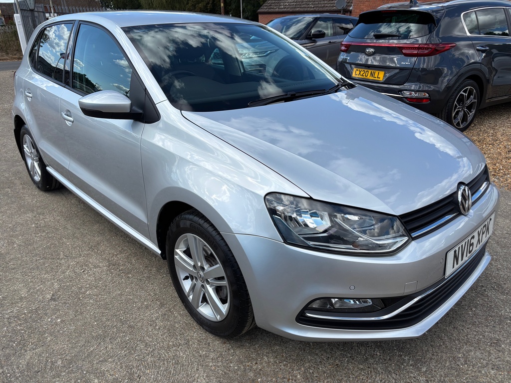 Volkswagen Polo 1.2 Tsi Bluemotion Tech Match Euro 6 S S Silver