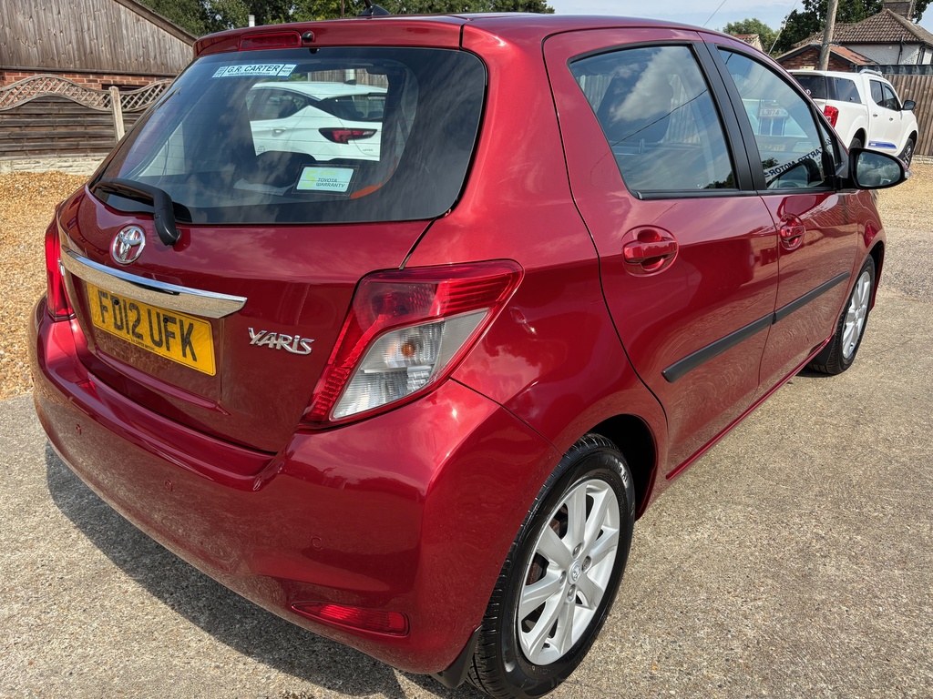 Toyota Yaris 1.33 Dual Vvt-i T Spirit Multidrive S Euro 5 Red #6