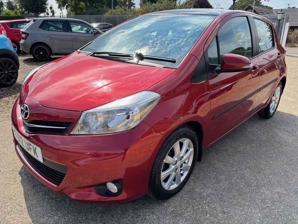 Toyota Yaris 1.33 Dual Vvt-i T Spirit Multidrive S Euro 5 Red #3