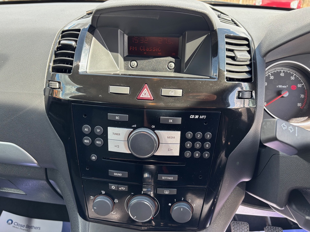 Vauxhall Zafira Mpv 1.8 16V Exclusiv 201464 Silver #15