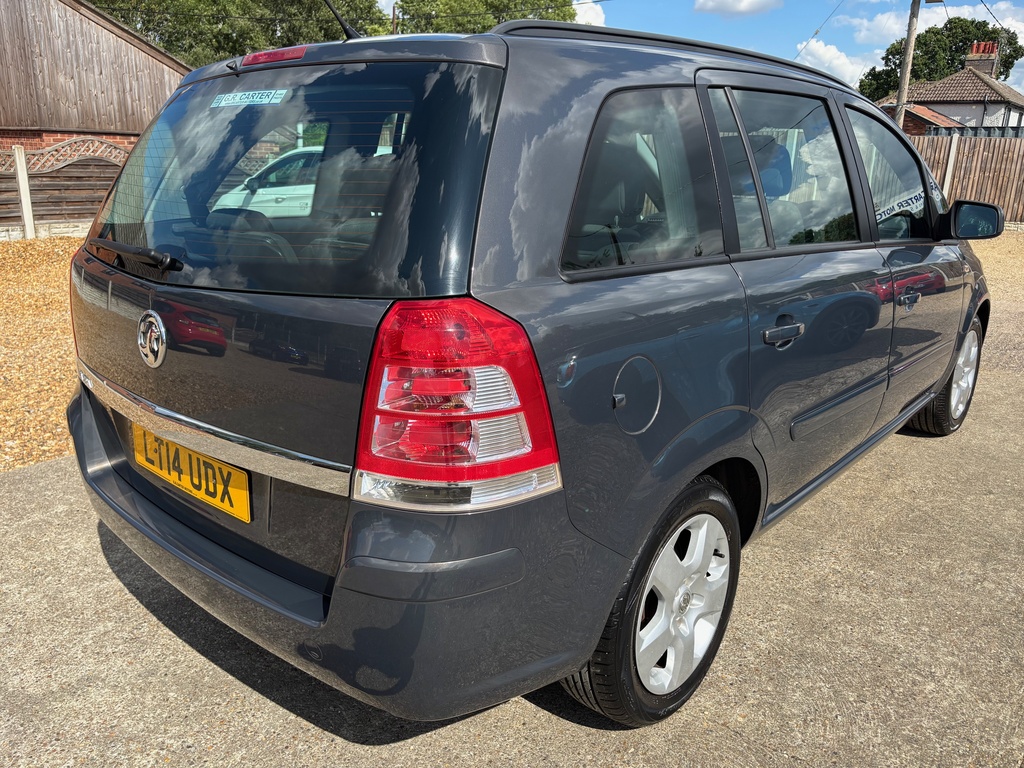Vauxhall Zafira 1.8 16V Exclusiv Euro 5 Grey #6