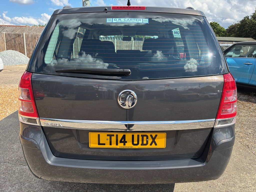 Vauxhall Zafira 1.8 16V Exclusiv Euro 5 Grey #5