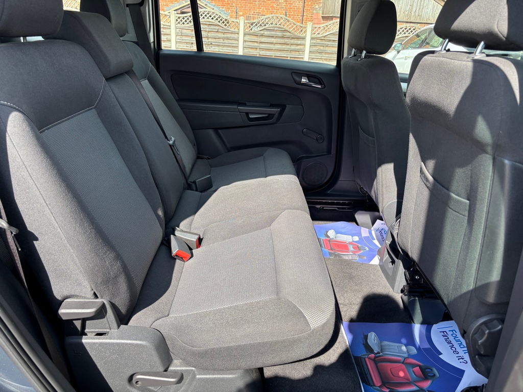 Vauxhall Zafira Mpv 1.8 16V Exclusiv 201464 Silver #10