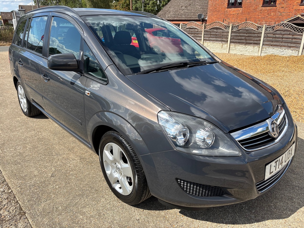 Vauxhall Zafira 1.8 16V Exclusiv Euro 5 Grey