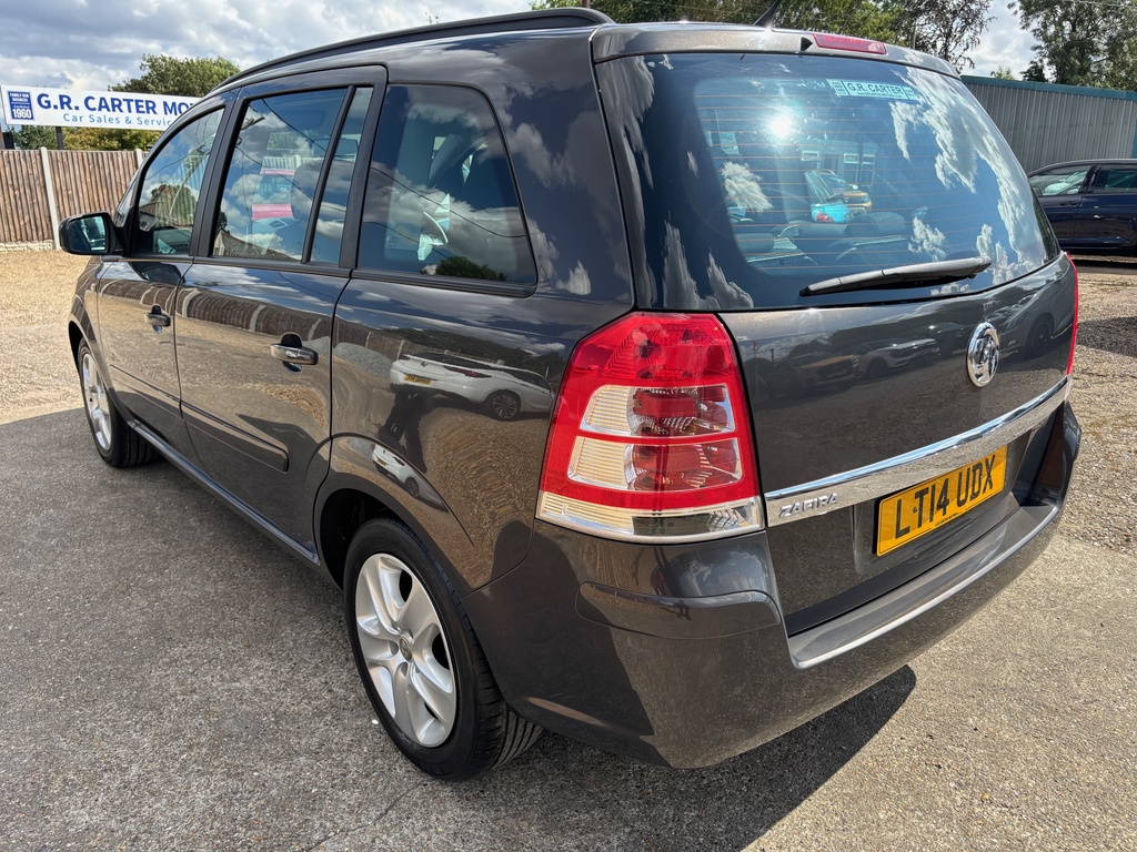 Vauxhall Zafira 1.8 16V Exclusiv Euro 5 Grey #4