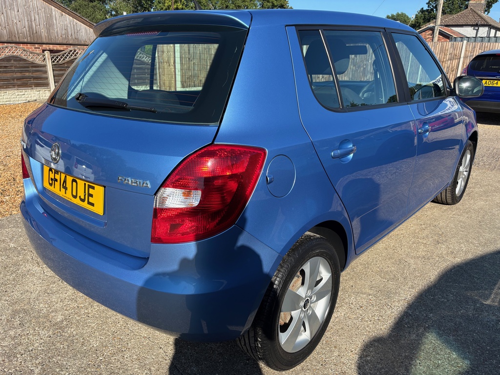 Skoda Fabia 1.2 Se Euro 5 Blue #6