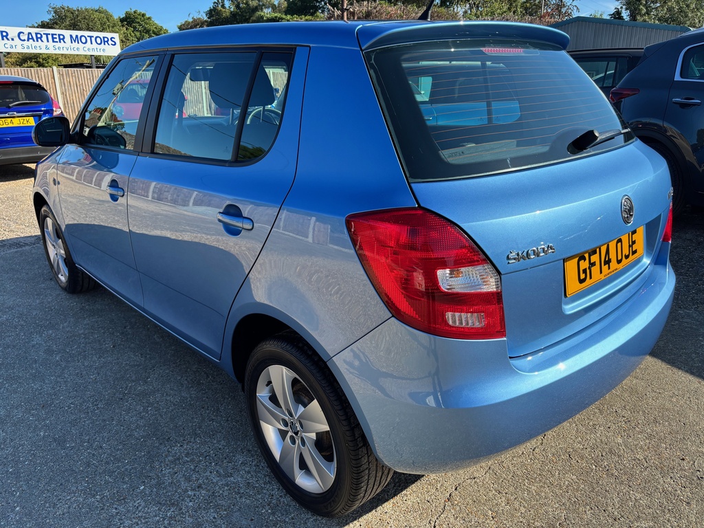 Skoda Fabia 1.2 Se Euro 5 Blue #4