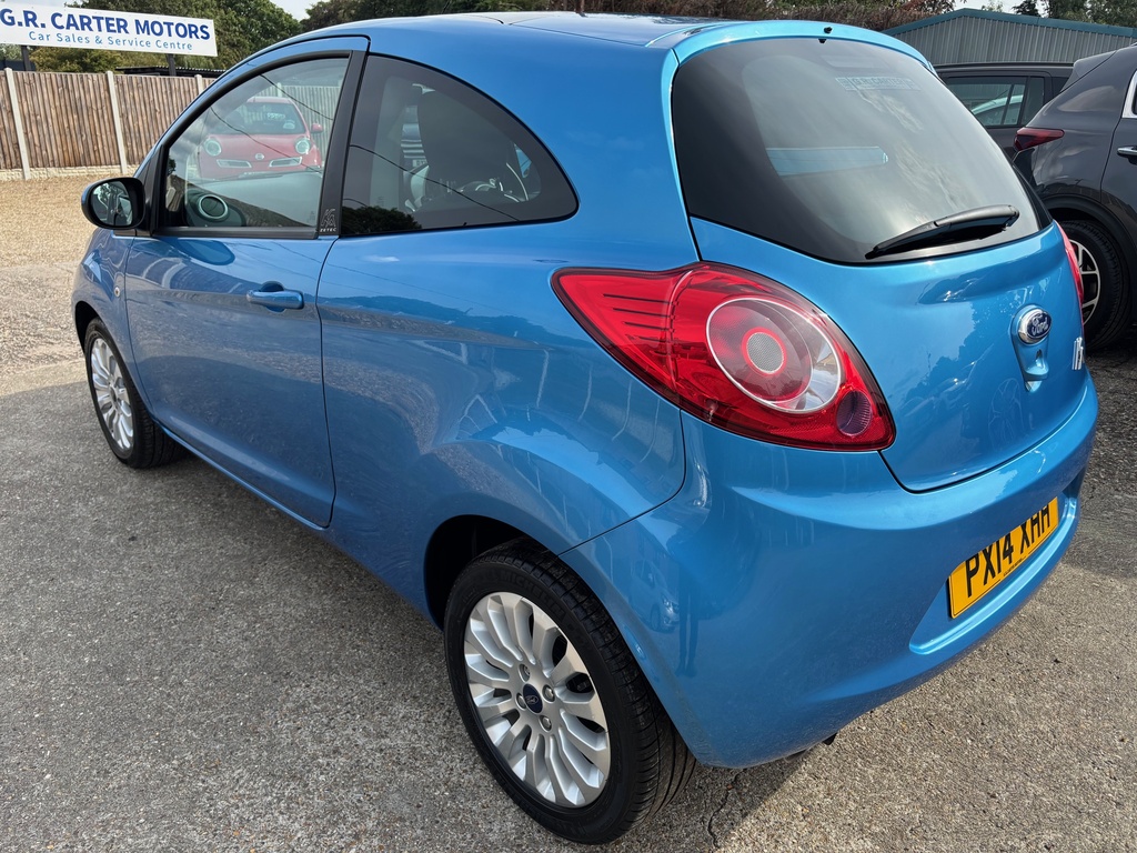 Ford KA 1.2 Zetec Euro 6 S S Blue #4