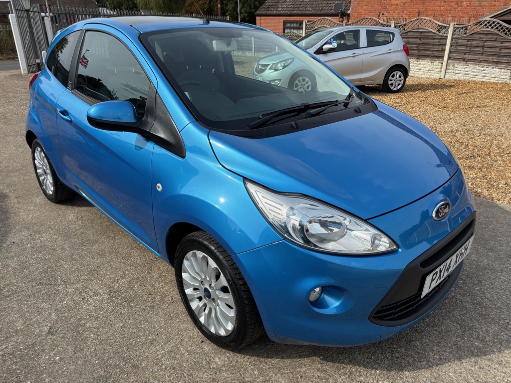 Ford KA 1.2 Zetec Euro 6 S S Blue