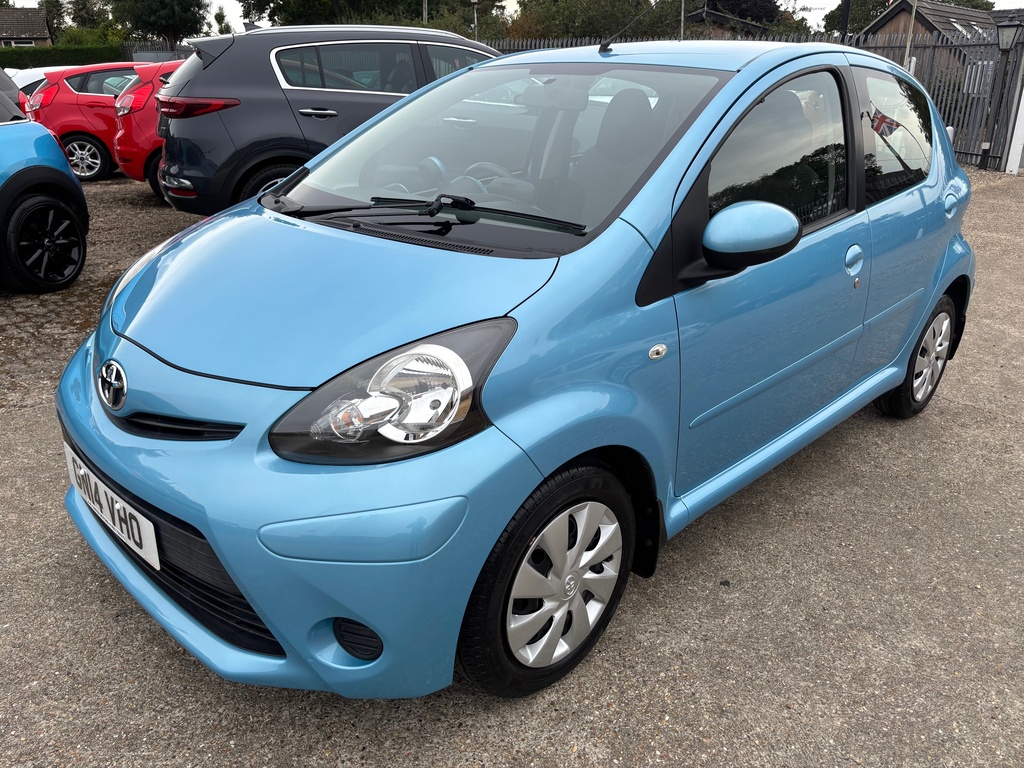 Toyota Aygo 1.0 Vvt-i Move Euro 5 Blue #3