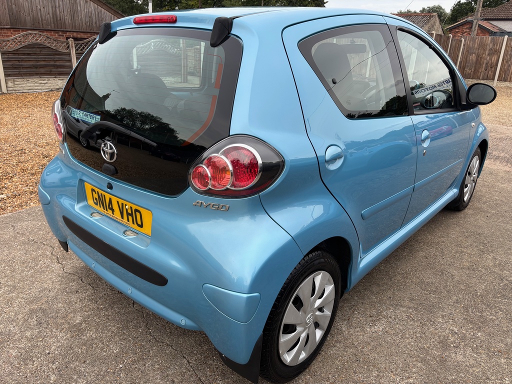 Toyota Aygo 1.0 Vvt-i Move Euro 5 Blue #5