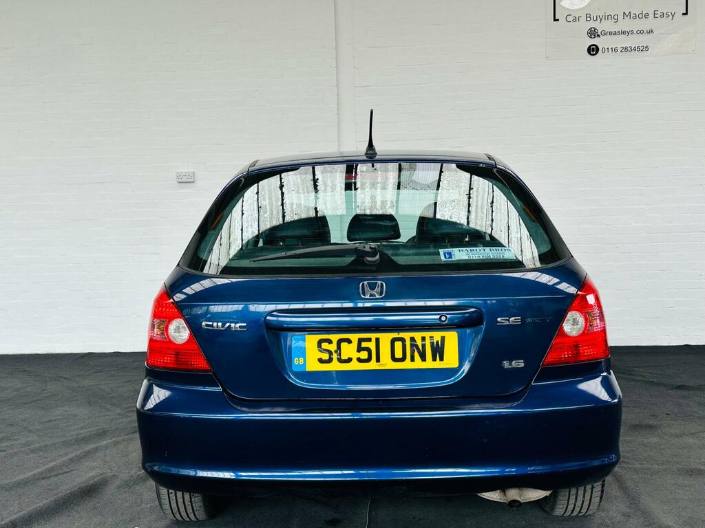 Honda Civic 1.6 I-vtec Se Executive Blue #4