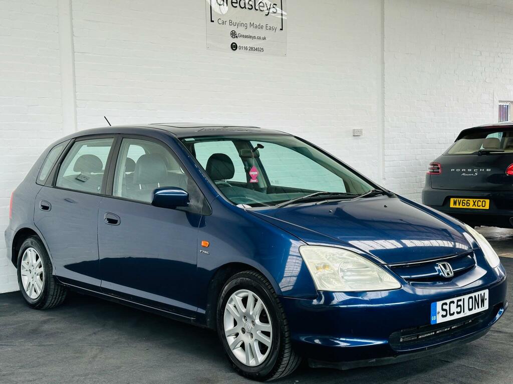 Honda Civic 1.6 I-vtec Se Sport Blue #7