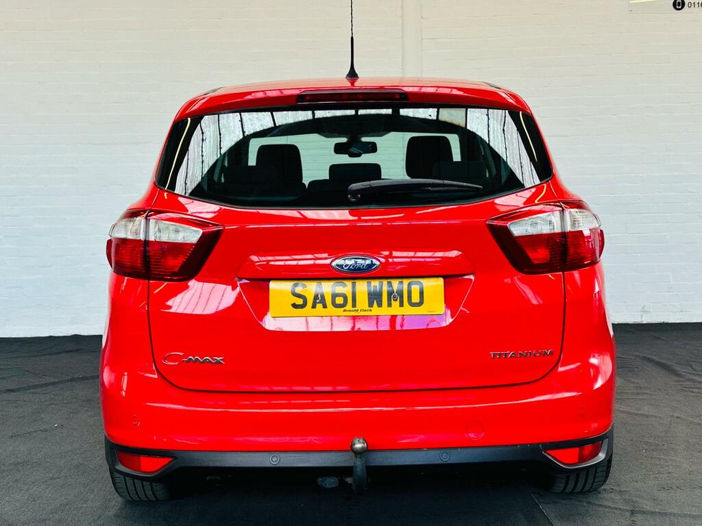 Ford C-Max 1.6 Tdci Titanium Euro 5 Red #4