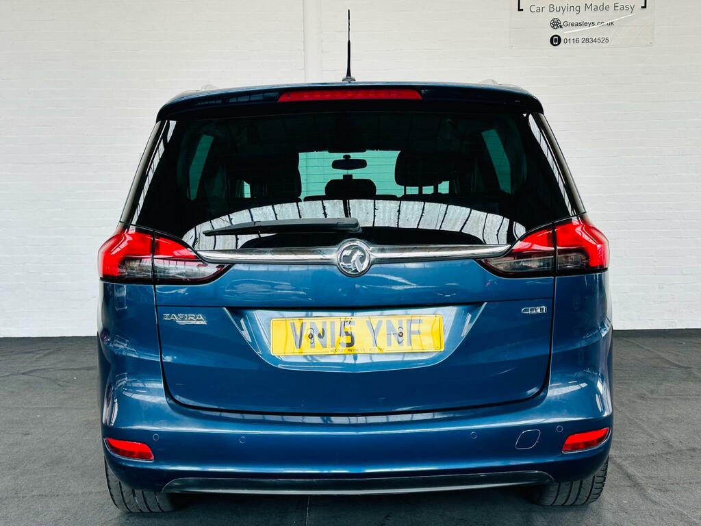 Vauxhall Zafira Tourer 2.0 Cdti Sri Euro 5 Blue #4