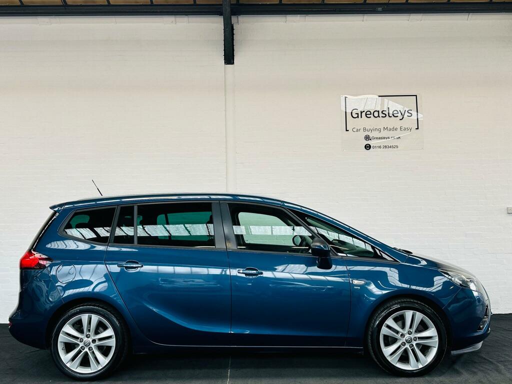 Vauxhall Zafira Tourer 2.0 Cdti Sri Euro 5 Blue #6