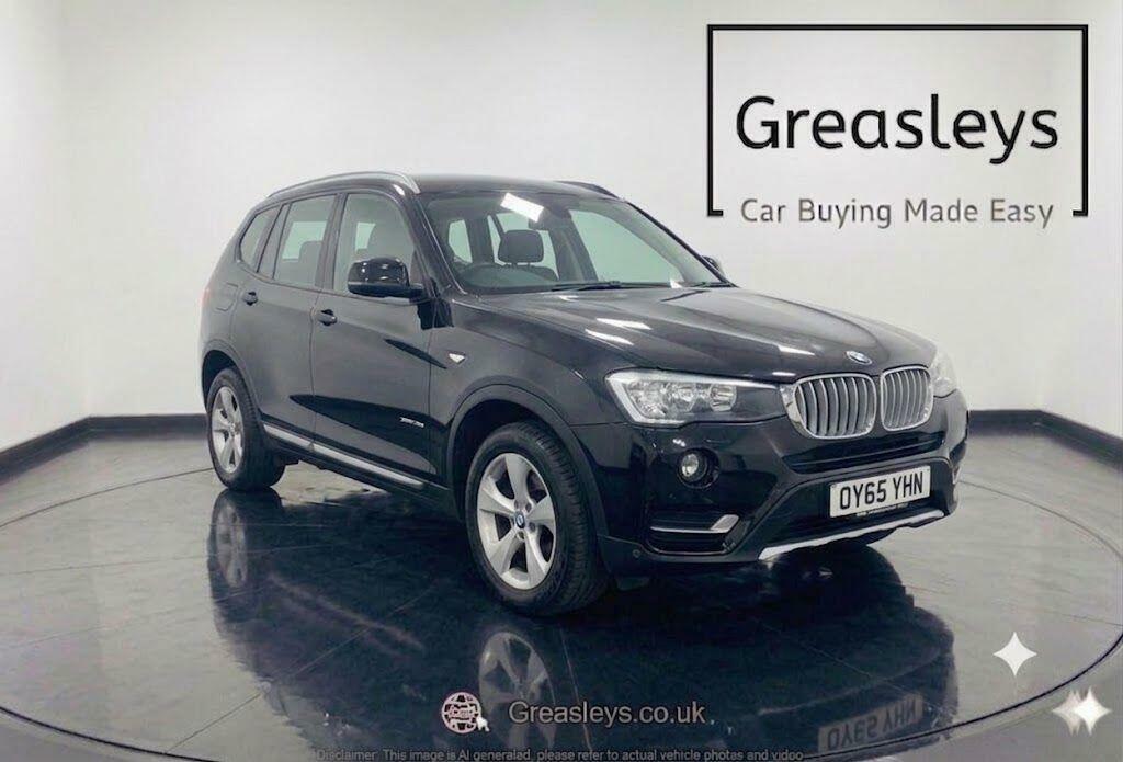 BMW X3 2.0 20D Xline Xdrive Euro 6 Ss Black