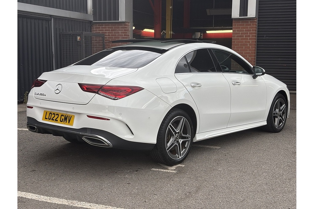 Mercedes-Benz CLA Class Cla250e Amg Line U2173 Ulez White #3