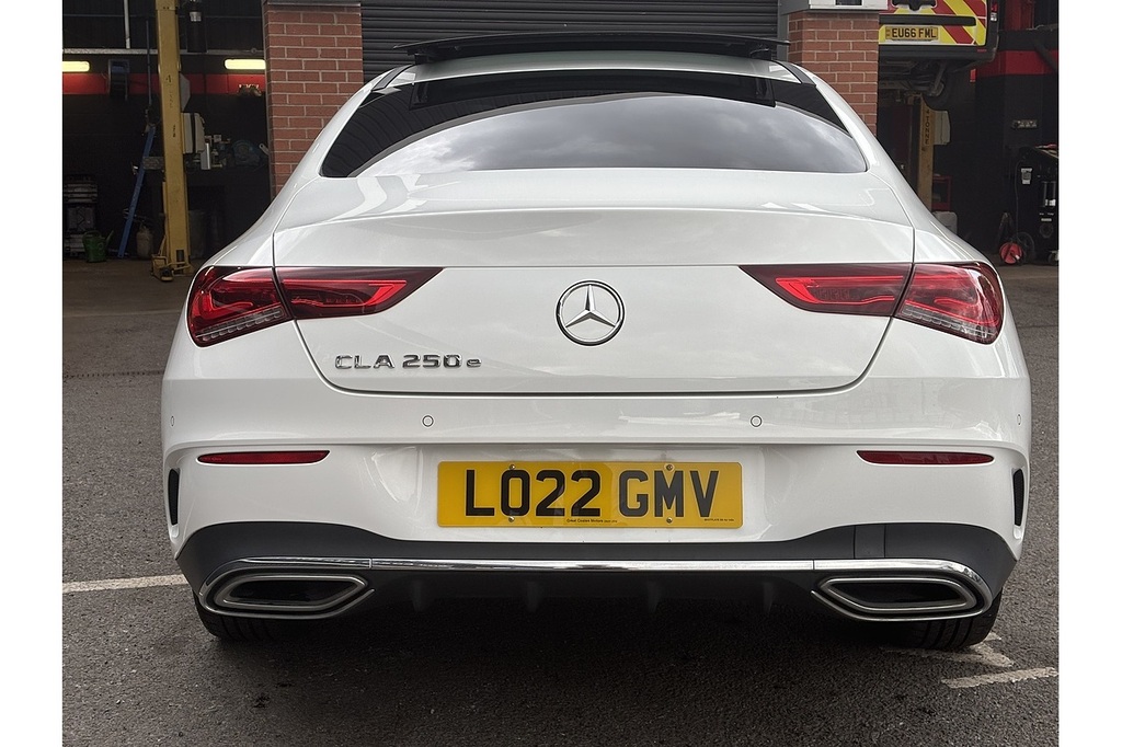 Mercedes-Benz CLA Class Cla250e Amg Line U2173 Ulez White #4