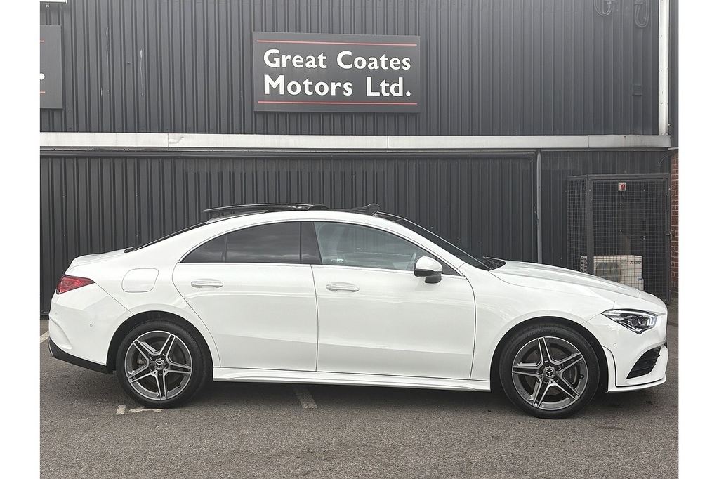 Mercedes-Benz CLA Class Cla250e Amg Line U2173 Ulez White #2