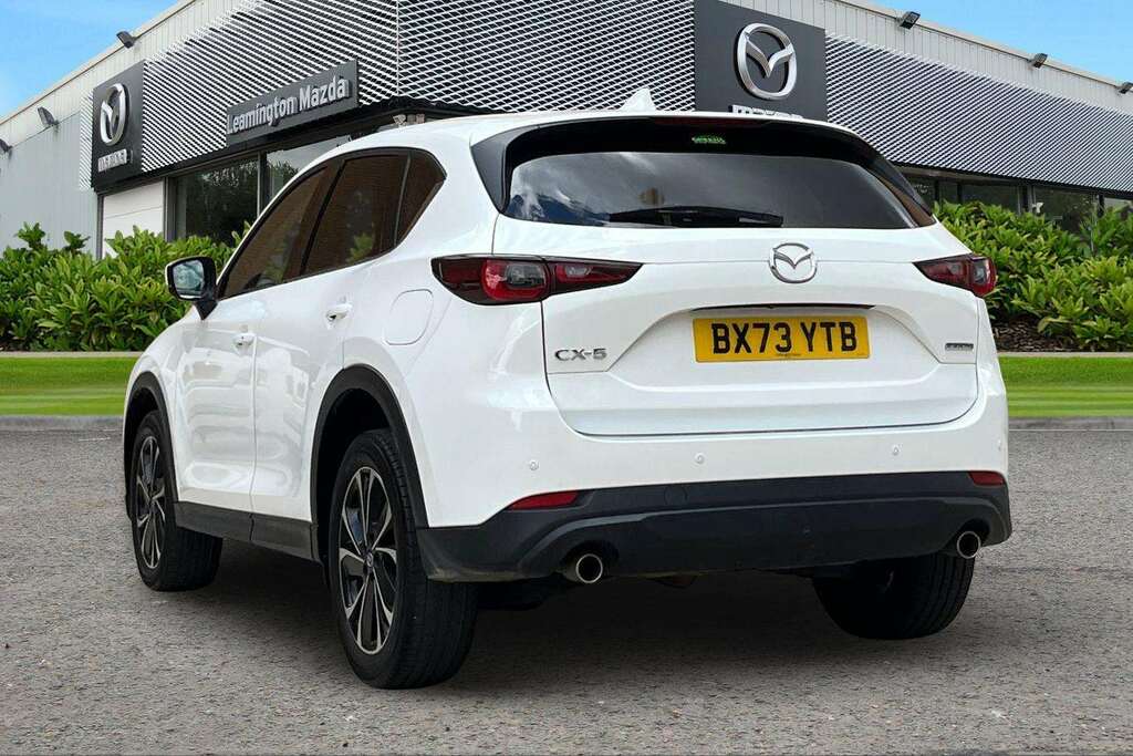 Mazda CX-5 2.0 E-skyactiv G Mhev Exclusive-line Suv Petro White #2