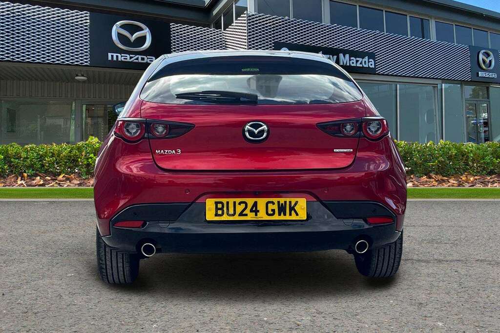 Mazda 3 2.0 E-skyactiv X Mhev 186 Homura Sunroof White #7