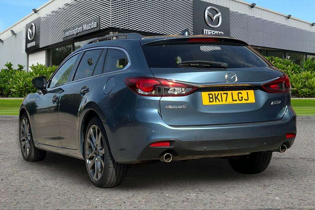 Mazda 6 2.0 Tourer Sport Nav 165Ps Blk Lthr Blue #2