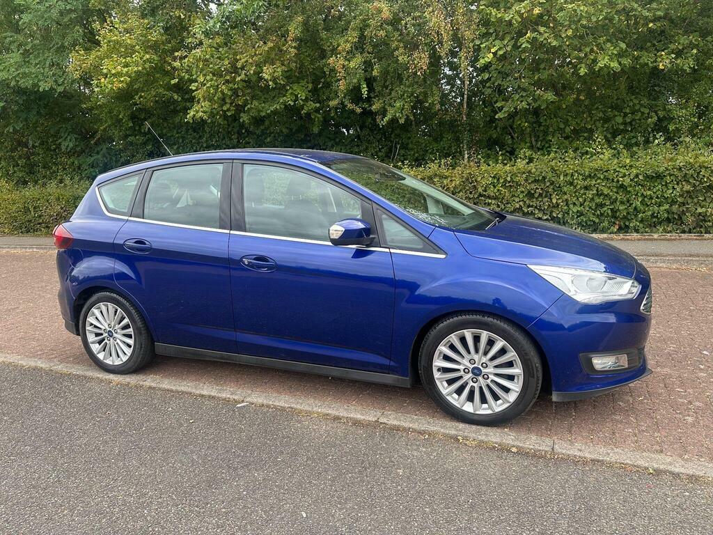 Ford C-Max 1.0T Ecoboost Titanium Euro 6 S S BJ17EOE Blue #2