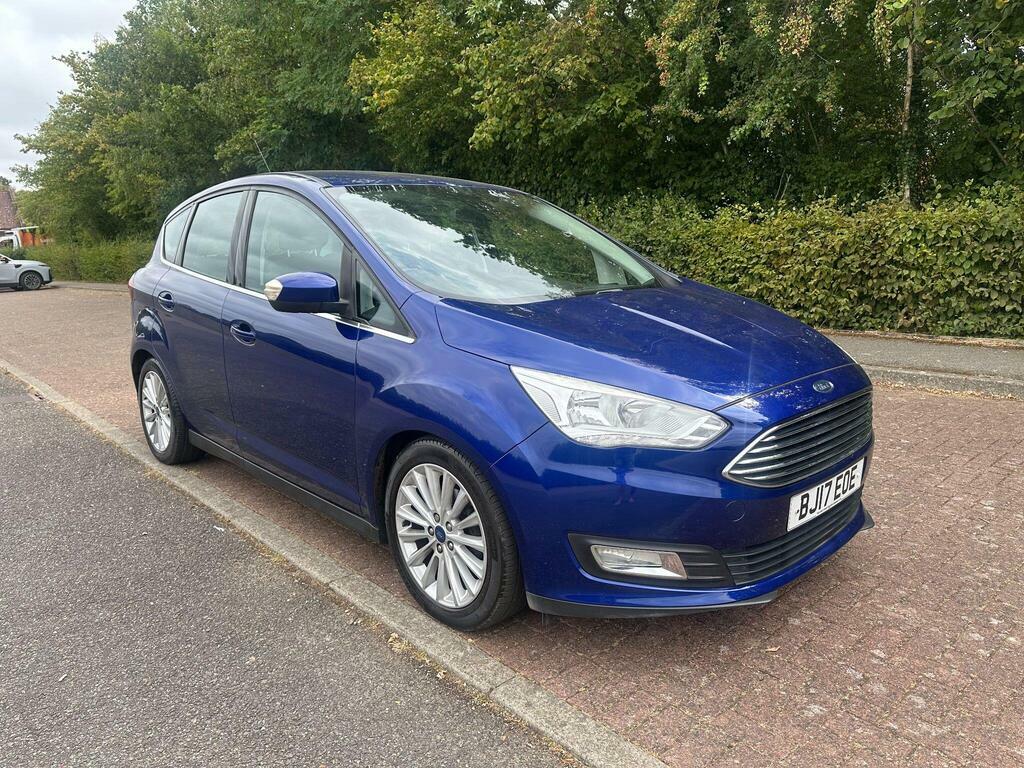 Ford C-Max 1.0T Ecoboost Titanium Euro 6 S S Blue