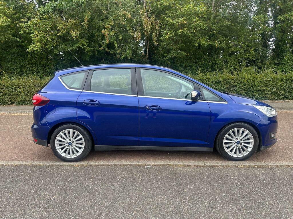Ford C-Max 1.0T Ecoboost Titanium Euro 6 S S BJ17EOE Blue #3