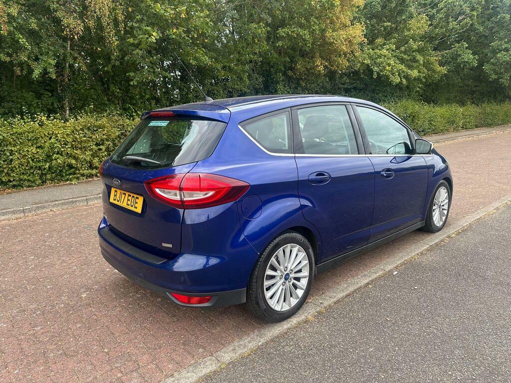 Ford C-Max 1.0T Ecoboost Titanium Euro 6 S S BJ17EOE Blue #4