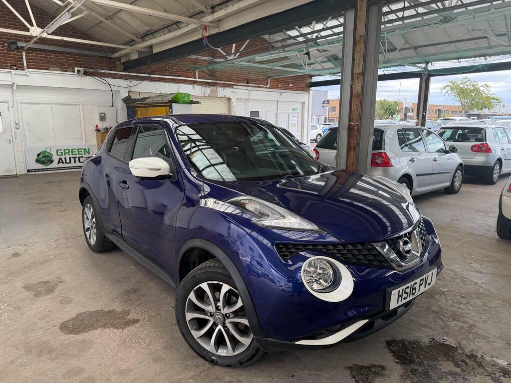 Nissan Juke 1.6 Tekna Xtron Euro 6 HS16PVJ Blue