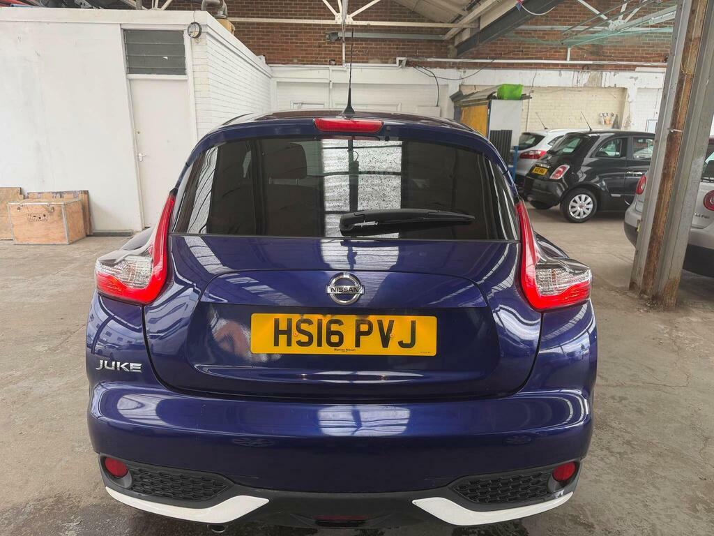 Nissan Juke 1.6 Tekna Xtron Euro 6 HS16PVJ Blue #5