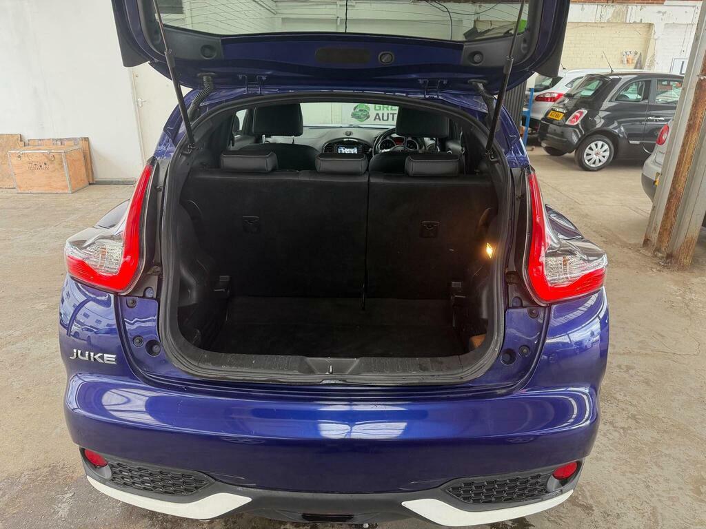 Nissan Juke 1.6 Tekna Xtron Euro 6 HS16PVJ Blue #6