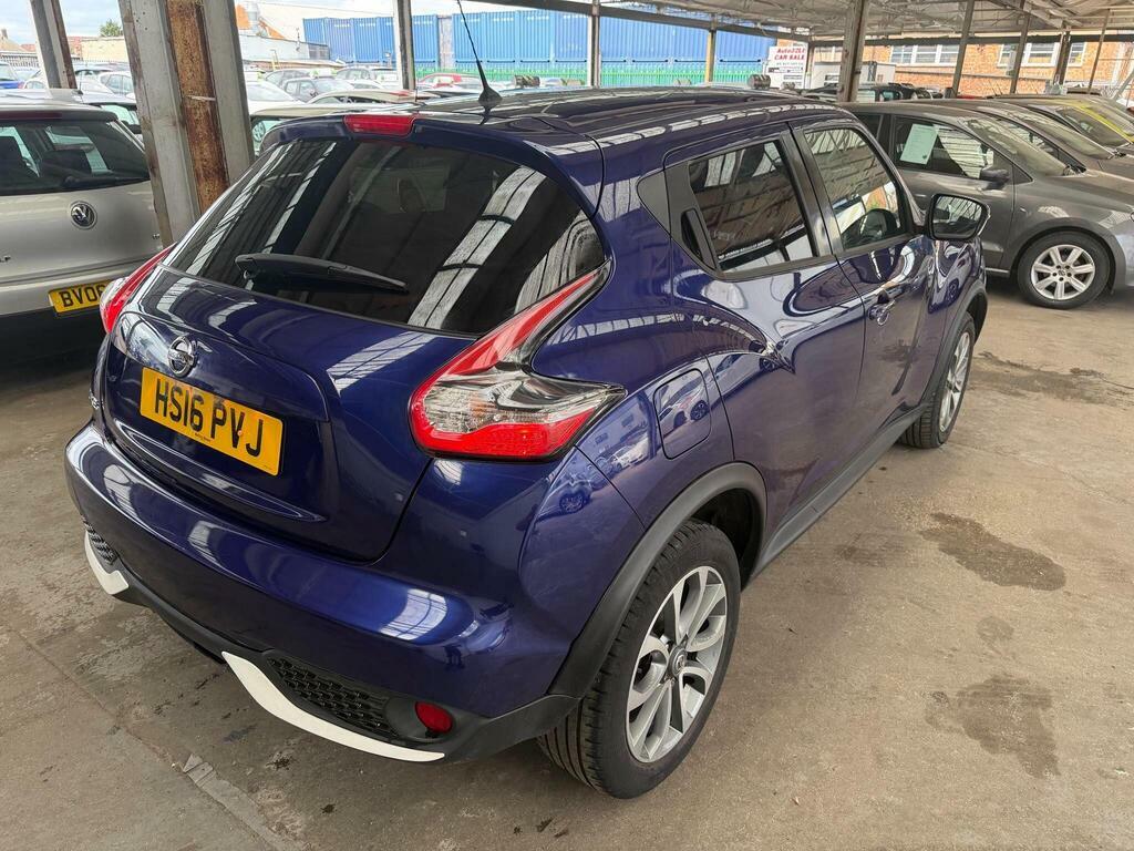 Nissan Juke 1.6 Tekna Xtron Euro 6 HS16PVJ Blue #4