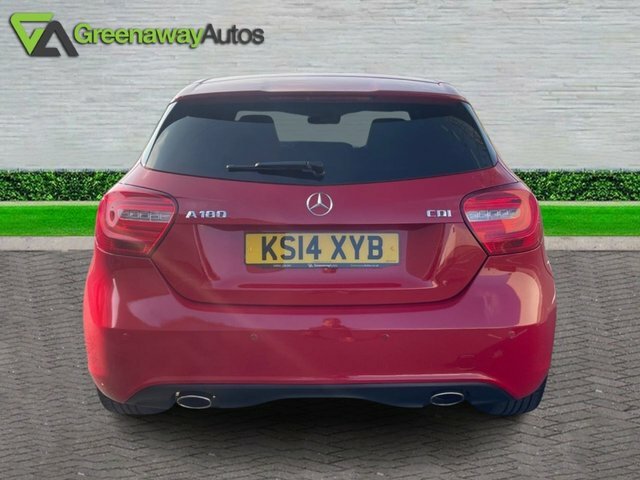 Mercedes-Benz A Class Hatchback 1.5 A180 Cdi Se 7G-dct Euro 5 Ss Black #7