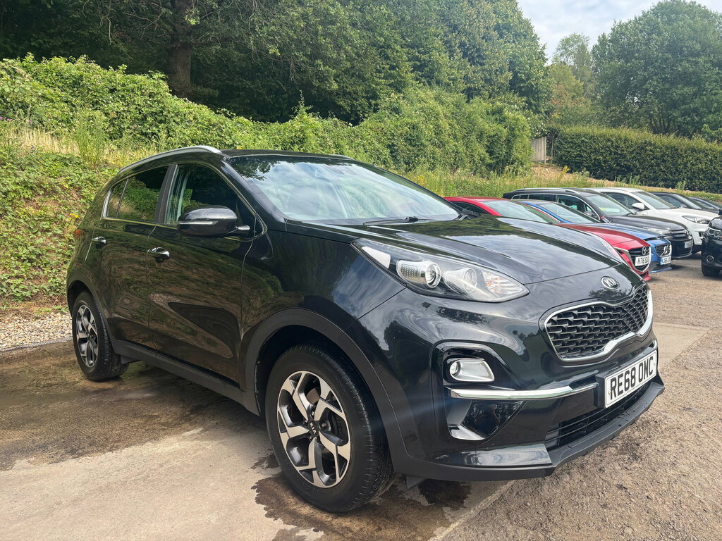 Kia Sportage 1.6 Gdi 2 Suv Euro 6 Ss 130 RE68OMC Black #3