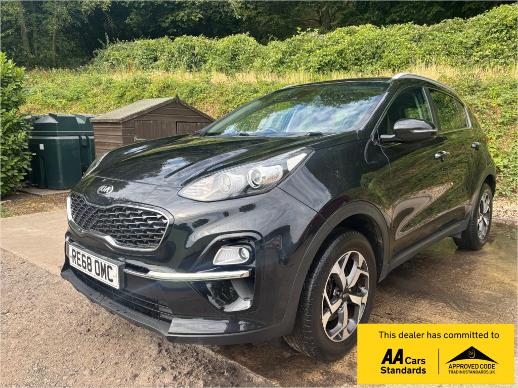 Kia Sportage 1.6 Gdi 2 Suv Euro 6 Ss 130 RE68OMC Black