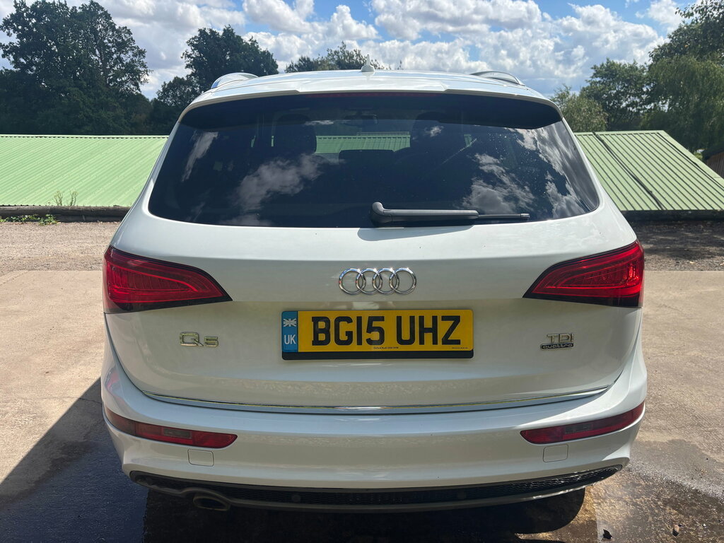 Audi Q5 2.0 Tdi S Line Plus Suv S Tronic Quattr White #6